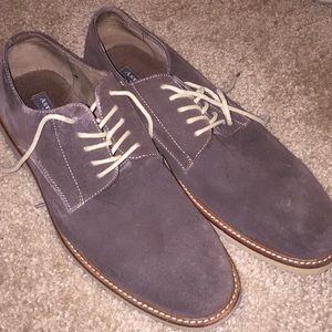 Aston Grey Brown Loafers